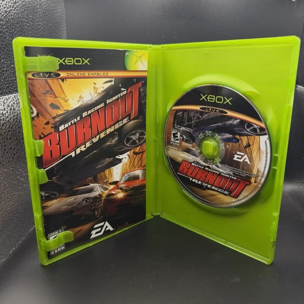 Burnout Revenge XBOX Game CIB